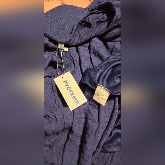 PYGFEMR Women's Summer Empire Waist Dress #808 - Picture 4 of 7